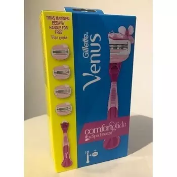 Venus Comfortglide Spa Breeze с 4 лезвиями, Gillette