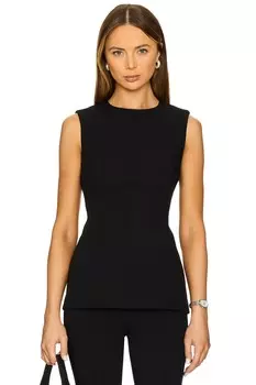 Вера топ Veronica Beard, черный