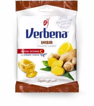 ВЕРБЕНА Имбирь жевательные - 60 г Биологически активная добавка Inna Marka