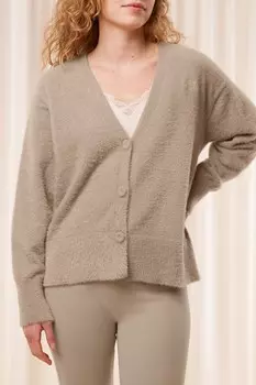 Верблюжий элегантный термокардиган Triumph, бежевый