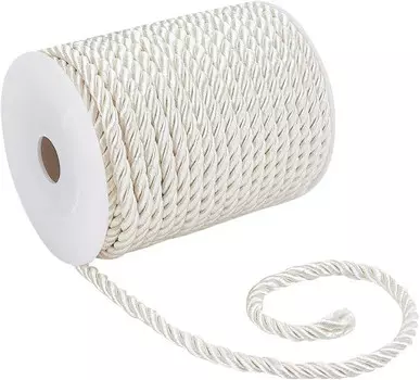 Веревка декоративная Nodrand, серебряный