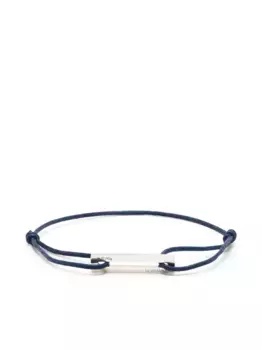 Веревочный браслет Le Gramme, серебяный