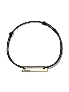 Веревочный браслет Le Gramme, золотой
