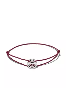 Веревочный браслет Maillon Le Gramme, серебяный