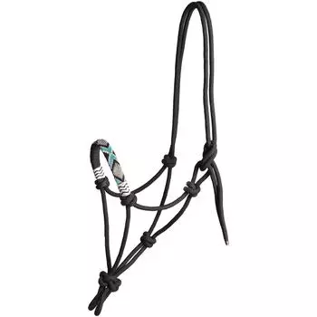 Веревочный недоуздок черный WALDHAUSEN, черный