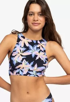 Верх бикини ACTIVE-CROP Roxy, цвет anthracite