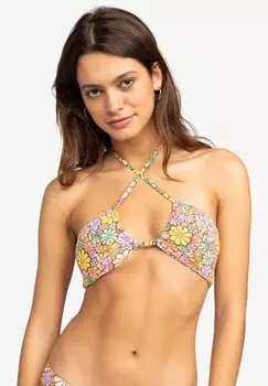 Верх бикини ALL ABOUT Roxy, цвет root beer all about sol mini