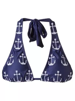 Верх бикини Amir Slama, синий