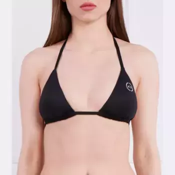 Верх бикини Armani Exchange, черный