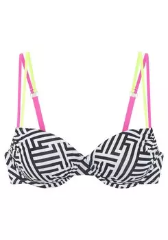 Верх бикини-балконет BUFFALO, черный