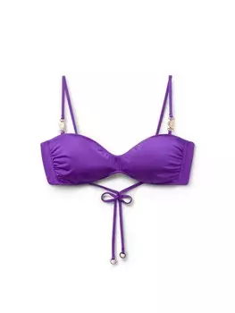 Верх бикини-балконет CALZEDONIA, цвет Aubergine