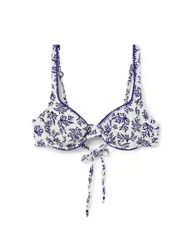 Верх бикини-балконет CALZEDONIA, синий