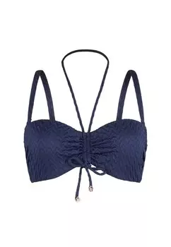 Верх бикини-балконет LingaDore, темно-синий