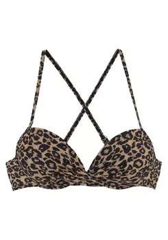 Верх бикини-балконет VIVANCE, коричневый