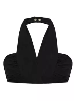 Верх бикини Balmain, черный