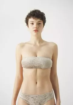 Верх бикини BANDEAU SWIM Filippa K, цвет light taupe