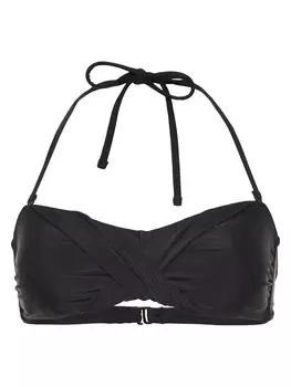 Верх бикини бандо CHIEMSEE, черный