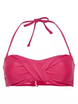 Верх бикини бандо CHIEMSEE, цвет Dark pink