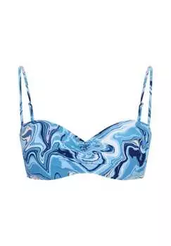 Верх бикини бандо со съемными бретелями Chiemsee, мультиколор