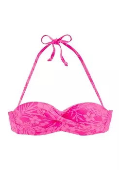 Верх бикини бандо VENICE BEACH, цвет Pink/Rose