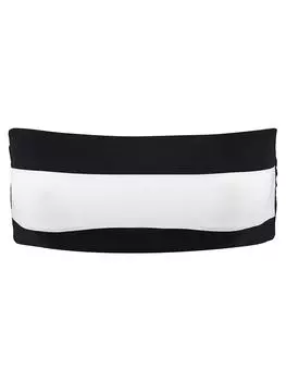 Верх бикини Barts, черный/белый