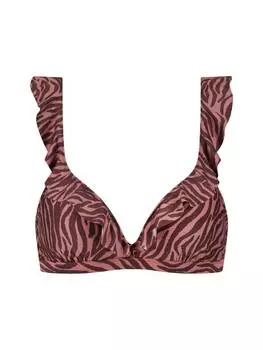 Верх бикини Beachlife, цвет pink_animalprint
