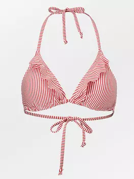 Верх бикини Becksndergaard Oberteil, цвет rot/wei