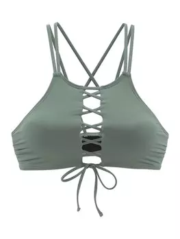 Верх бикини Bench Top, оливковый