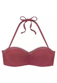Верх бикини BGEL-BANDEAU s.Oliver, цвет rostrot