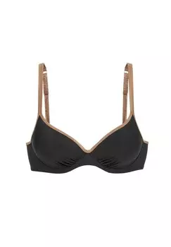 Верх бикини BGEL Bruno Banani, черный