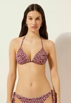 Верх бикини BOTANIC Calzedonia, красный