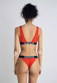 Верх бикини BRALETTE NEW Calvin Klein Swimwear, красный