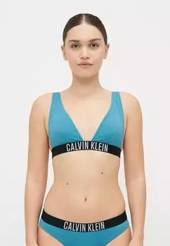 Верх бикини BRALETTE NEW Calvin Klein Swimwear, цвет Storm Blue