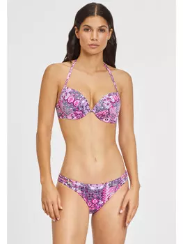 Верх бикини Buffalo, цвет aubergine/bedruckt