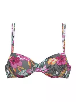 Верх бикини Buffalo, цвет oliv/bedruckt