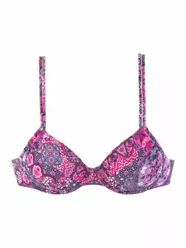 Верх бикини Buffalo Top, цвет aubergine-bedruckt