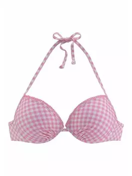 Верх бикини Buffalo Top, цвет rosa-kariert