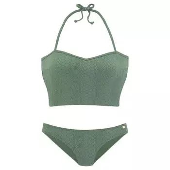 Верх бикини-бюстье для женщин JETTE, цвет gruen