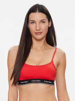 Верх бикини Calvin Klein, красный