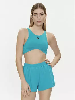Верх бикини Calvin Klein, синий