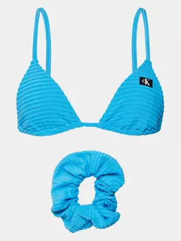 Верх бикини Calvin Klein, синий
