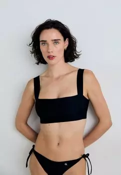 Верх бикини Calvin Klein Swimwear, черный