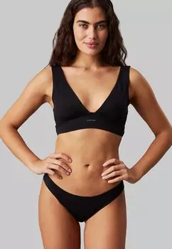 Верх бикини Calvin Klein Swimwear, черный