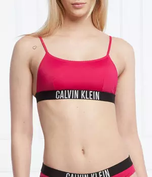 Верх бикини Calvin Klein Swimwear, фуксия