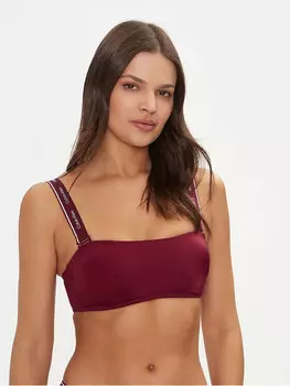 Верх бикини Calvin Klein Swimwear, красный