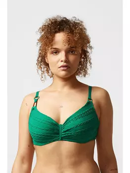 Верх бикини Chantelle Oberteil, зеленый