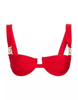Верх бикини Chiara Ferragni, красный
