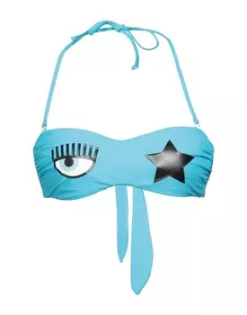 Верх бикини Chiara Ferragni, лазурный