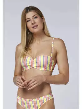 Верх бикини Chiemsee, цвет rosa/gelb