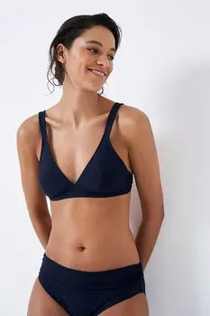 Верх бикини Crew Clothing Company, синий